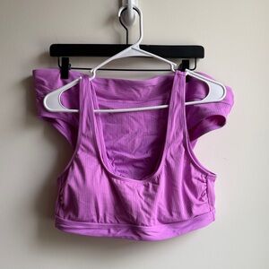 Stoney Clover for Target Women’s Ribbed 2 piece bathing suit  - Purple